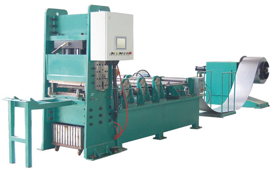 Finned radiator rolling forming machine